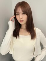 トイ(TOI)&nbsp;上品なレイヤーカット/ベージュブラウン/シースルーバング