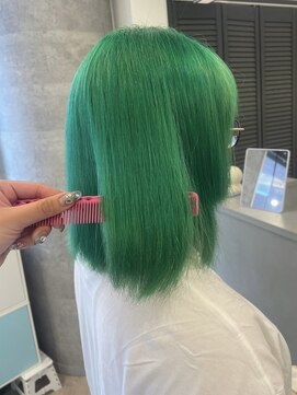 ルーブ トウキョウ(Loob. TOKYO) ブリーチカラーハイトーンカラーミルクティーピンクベージュ韓国