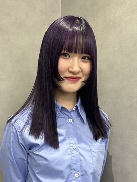 ジエクト ヴィシア(The Ect VIXIA) パープルカラー/ステップカット/ショッキングパープル