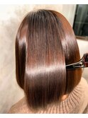 ボブ×髪質改善