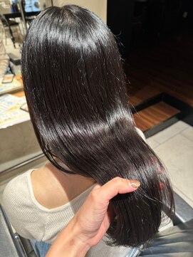 ニュートン(NEWTON) 艶カラー20代30代髪質改善ハイライトインナーカラー立川