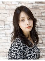 ヘアーアンジュ(Hair Ange)&nbsp;レイヤーカット　ラベンダーベージュ