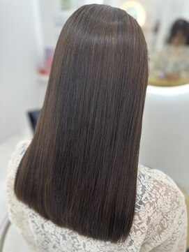 アイニ 大阪上本町店(aini) オリーブグレージュ/オリーブ/グレージュ/髪質改善