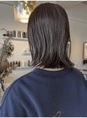 切りっぱなしボブ