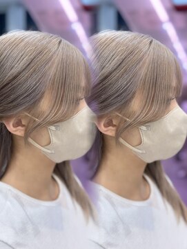 アール 横浜(R) 【MOMO】顔周りカット*おくれ毛/レイヤー