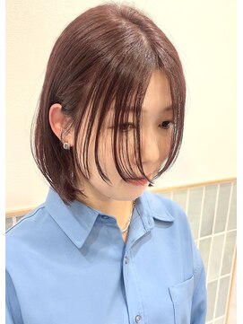 シェリエ(Chal Lier) ボブ/レイヤー/ピンクブラウン