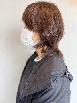 ラトリエコンタン(L´atelier Content) 【Lateliercontent MIHO】40代50代60代トップがふんわりウルフ