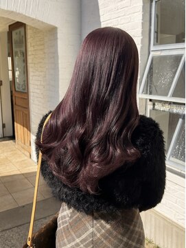 エクファ ヘア シェリル 草津 南草津店(ex-fa hair cherir) 黒髪カタログ/クラゲヘアー/オリーブグレー/南草津