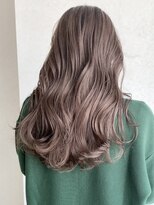 ラグーン(LAGOON) バレイヤージュグレージュハイライトダブルカラーケアブリーチ