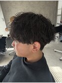 メンズカット/パーマ/ヘッドスパ/ブリーチ/眉毛/韓国/大宮/Men's