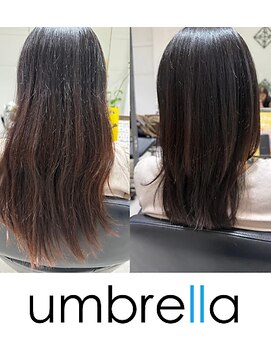 髪質改善ストレート／自然でやわらかな仕上がり