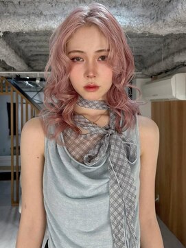 コードライン 久留米店(CODE.LINE) 《CODE.LINE》レイヤーカットのパーマ風アレンジ