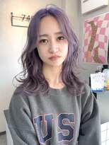 ナジック(749) ラベンダーカラー×レイヤーカット