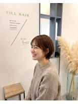ティルヘアー(TiLL HAIR) コンパクトショート 抜け感