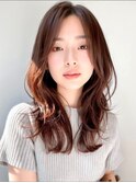 韓国風◎髪質改善カラーレイヤーカット小顔見