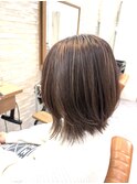 【ハイライトで白髪ぼかし】カラー＋カット＋トリートメント