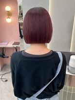 ロンド ブランシュ 錦糸町北口(Lond blanche)&nbsp;オリーブグレー/韓国レイヤーカット/マロンベージュ/ボブ/小顔