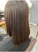 メテオカラー セミロング アッシュベージュ