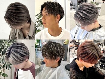 シエラ 堀江(CIERA.)の写真/【堀江】駅近の好アクセス!メンズヘアに特化したstylistによる、“似合わせ×ハイトーン”で好感度UP♪