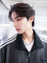 エフエム 渋谷(FM)&nbsp;MEN’SHAIR×リバースセンターパート/フェザーパーマ/メンズ