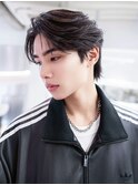 MEN’SHAIR×リバースセンターパート/フェザーパーマ/メンズ
