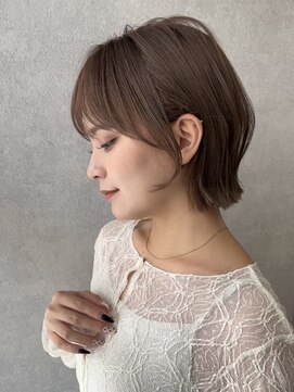 ミレバイジェニー (mirae by geny) 後れ毛も可愛いレイヤーボブs