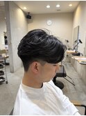 ニュアンスパーマフェザーパーマ刈り上げセンターパート春日井駅