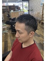 アーシャム(Arsham)&nbsp;メンズカット　久留米美容室　久留米　白髪ぼかし　カラー