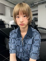 メルシー merci&nbsp;コンパクトショートボブ　ミルクティーベージュ　ボブ　神戸