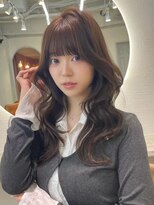 アプリ 大宮西口(appri)&nbsp;８韓国風ロングレイヤー顔まわりカット前髪艶髪透明感カラー