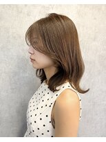 アンレーブ ヘア メイク&nbsp;やわらかブラウン×ツヤ髪トリートメント♪/20代30代40代