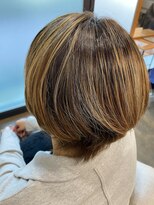 ヘアールーム(Hair Room)&nbsp;ショート×メッシュ