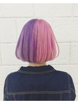 ネフ(NeF) ピンク、パープル、のツートーンカラー