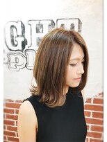 エイト プラット 渋谷2号店(EIGHT plat) 外国人風とろみバレイヤージュ・ハイライトロブ