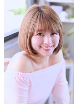 オモルフィ(Omorfi) 大泉学園【Omorfi】伸ばしかけ 大人かわいいナチュラルボブ