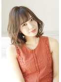 【lond avenir本田奈穂美】トップふんわりひし形ボブスタイル♪