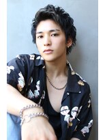 ブラン 梅田(Blanc)&nbsp;【Blanc/梅田】無造作ショート＿ワイルドアップバング re3