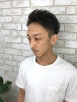 プライズ アイリス 池袋東口店(prize Iris)&nbsp;ショートレイヤー クセ毛風パーマ ソフトツーブロック　池袋