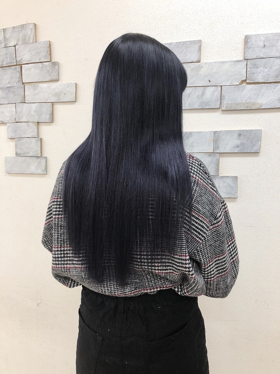 ブルーブラック#シールエクステ#大人かわいい#エクステ#新宿