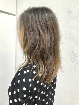 ヘアーライズ 池袋東口店(hair RISE) 細ハイライトバレイヤージュワンメイクカラー