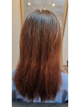 エイチビーエス 徳島(HBS) 縮毛矯正befor