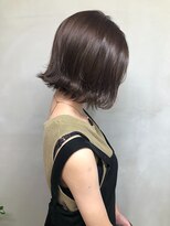 ジーナ 船橋(Zina)&nbsp;小顔セミウェットウェーブピンクベージュハイライトカラー