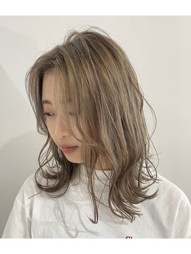 ヘアワン(HAIR One) 【HAIR  One木下】透明感抜群☆ミクルティーグレージュ