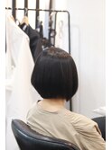 レディースのボブスタイル