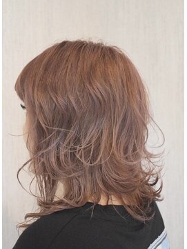 モアニヘアー(moanihair) 大人可愛いピンクスタイル