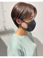 カウチ 板橋本町店(kauti)&nbsp;センターパートがお洒落！ハンサムショート