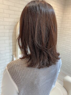 マーリャヘアー(mallia hair) くびれ外ハネセミロング