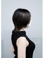 ノード(NODO)&nbsp;黒髪ショートのストレートウルフ