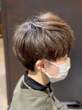 トンネルヘアー(Tunnel hair) ボーイッシュショート