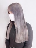 シルバーアッシュ_チェリーブラウンフェミニンロング_ba370652